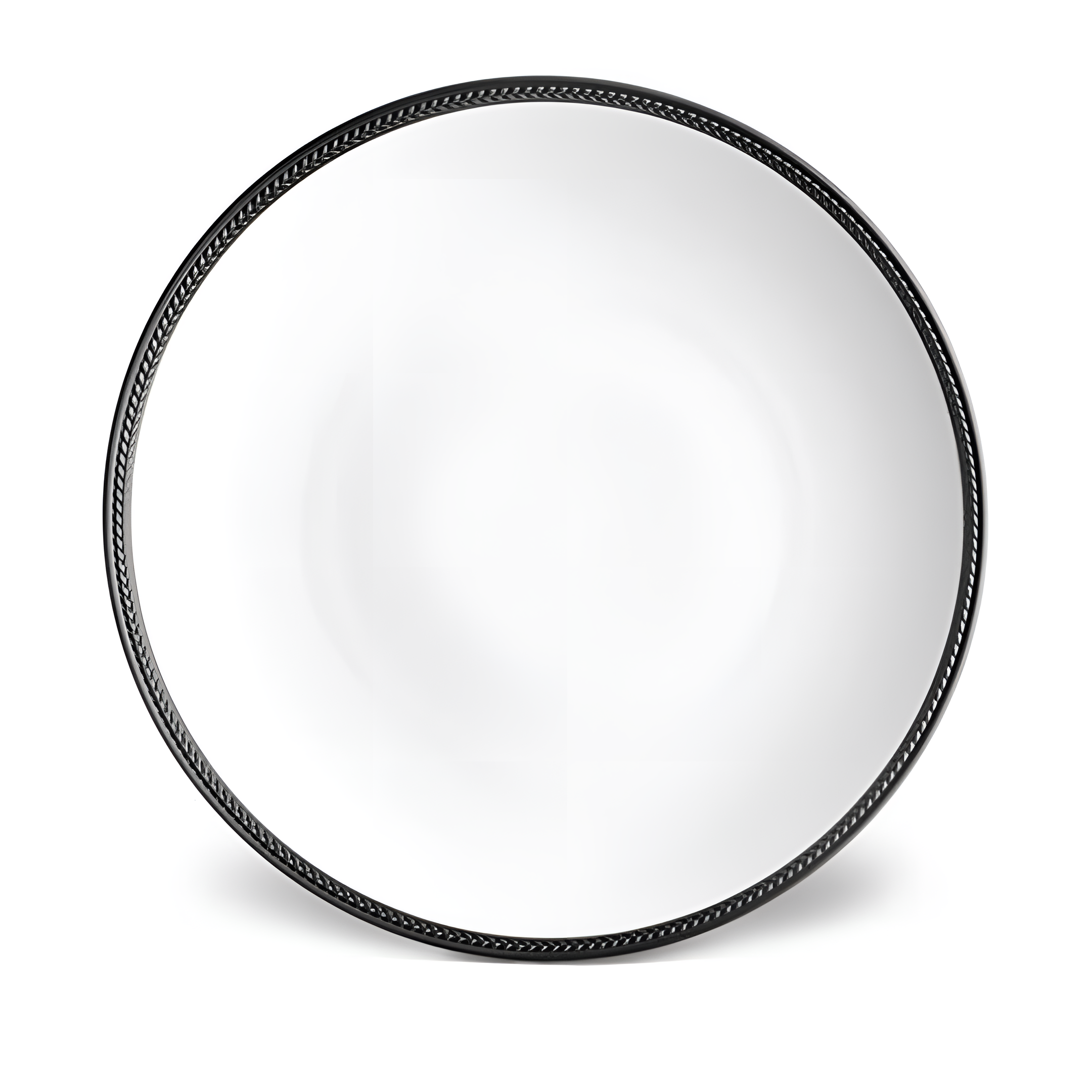 Black Soie Tressée Dinnerware Collection