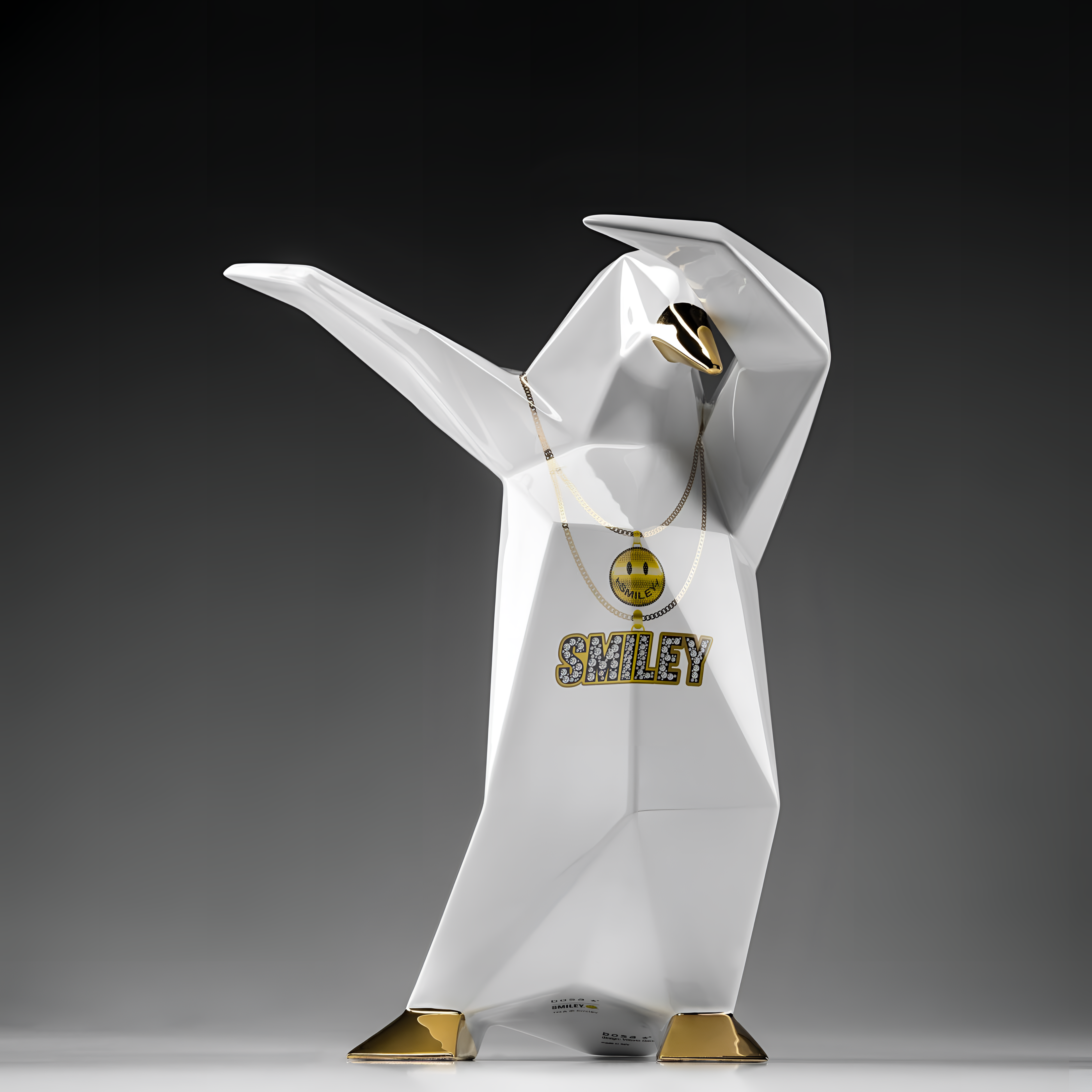 Smiley Flex Dab Penguin