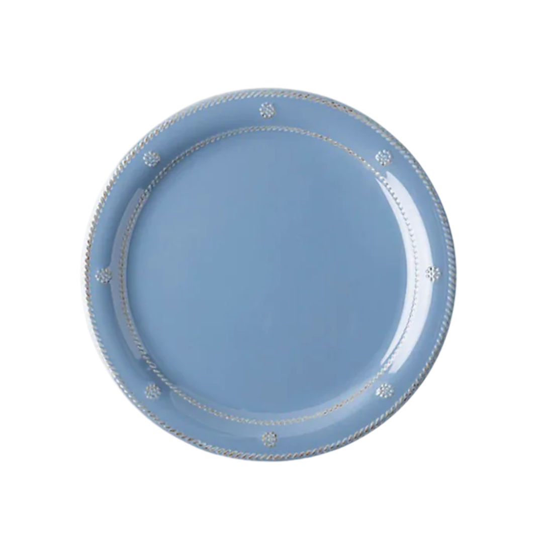 Berry & Thread Chambray Melamine Dessert/Salad Plate - Set of 4
