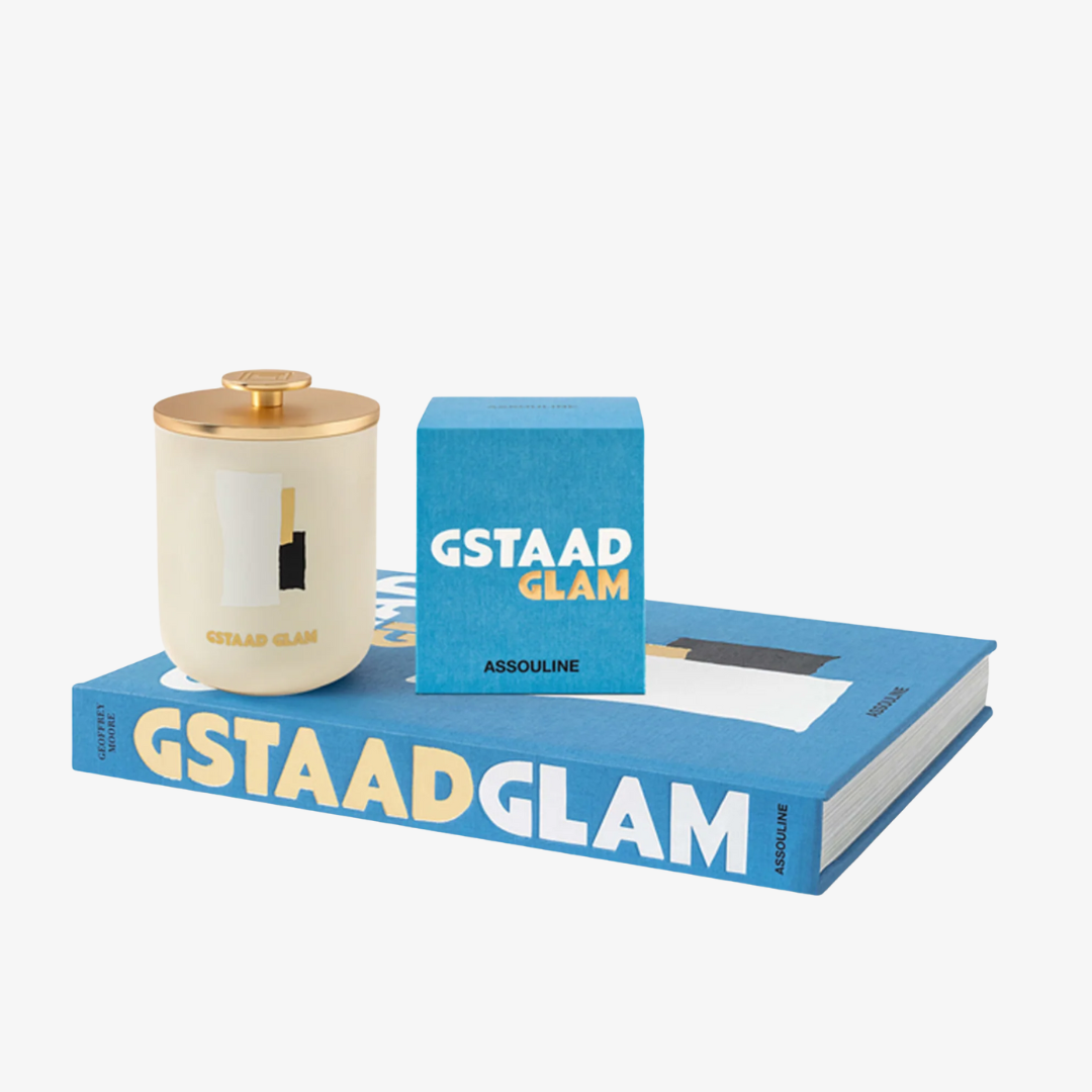 Gstaad - Candle and Book Gift Set