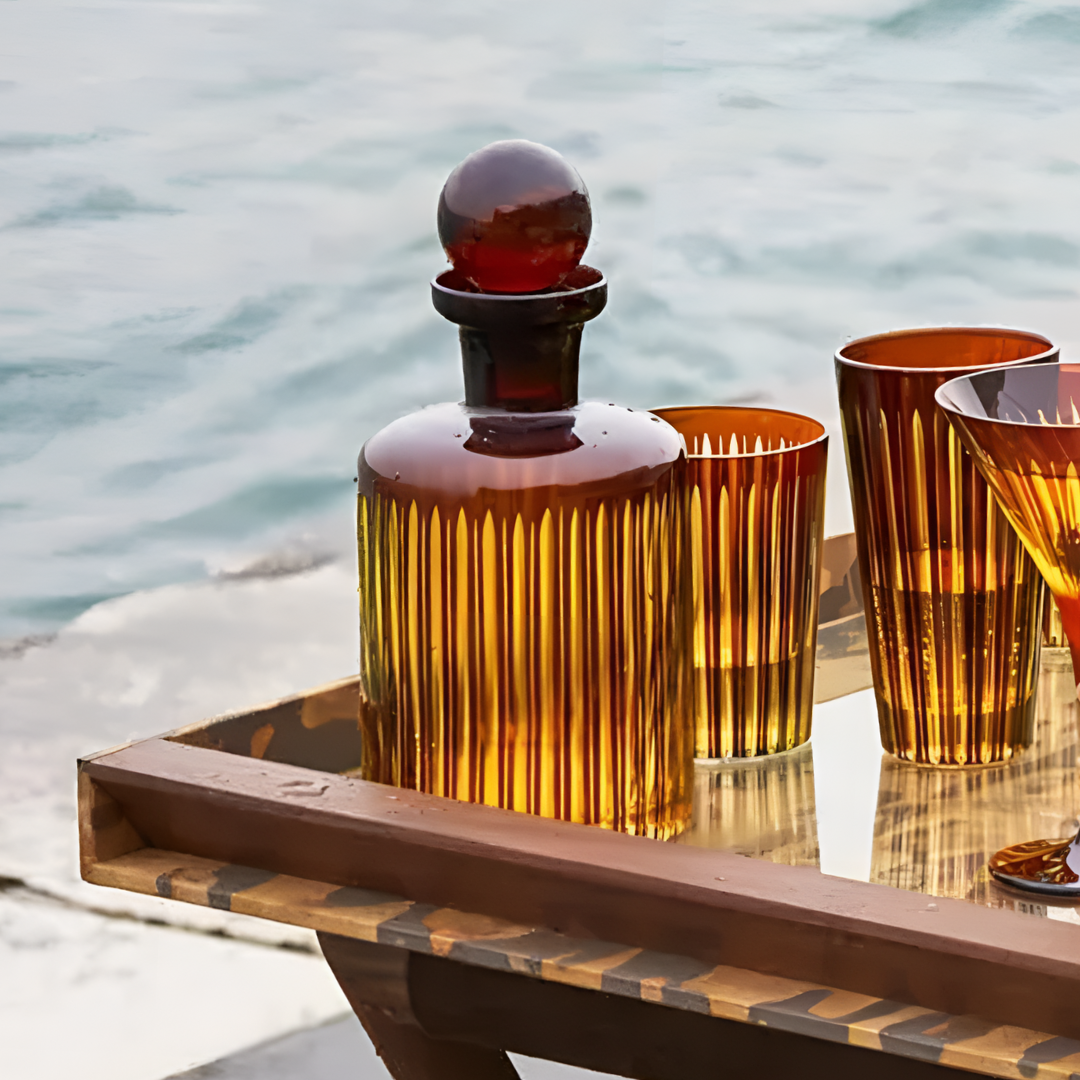 Prism Decanter - Amber