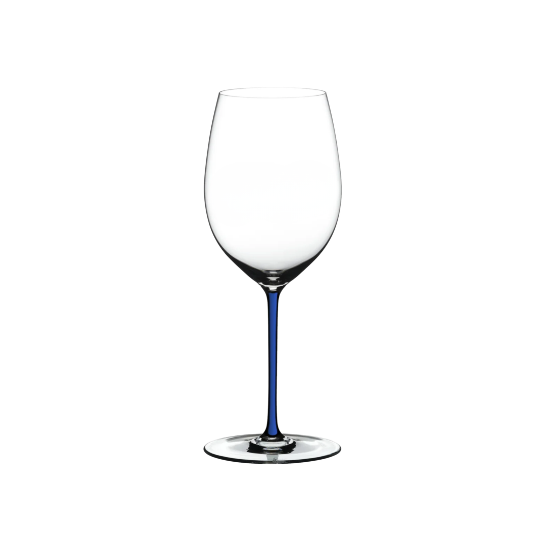 Fatto A Mano Cabernet-Merlot Wine Glass in Dark Blue