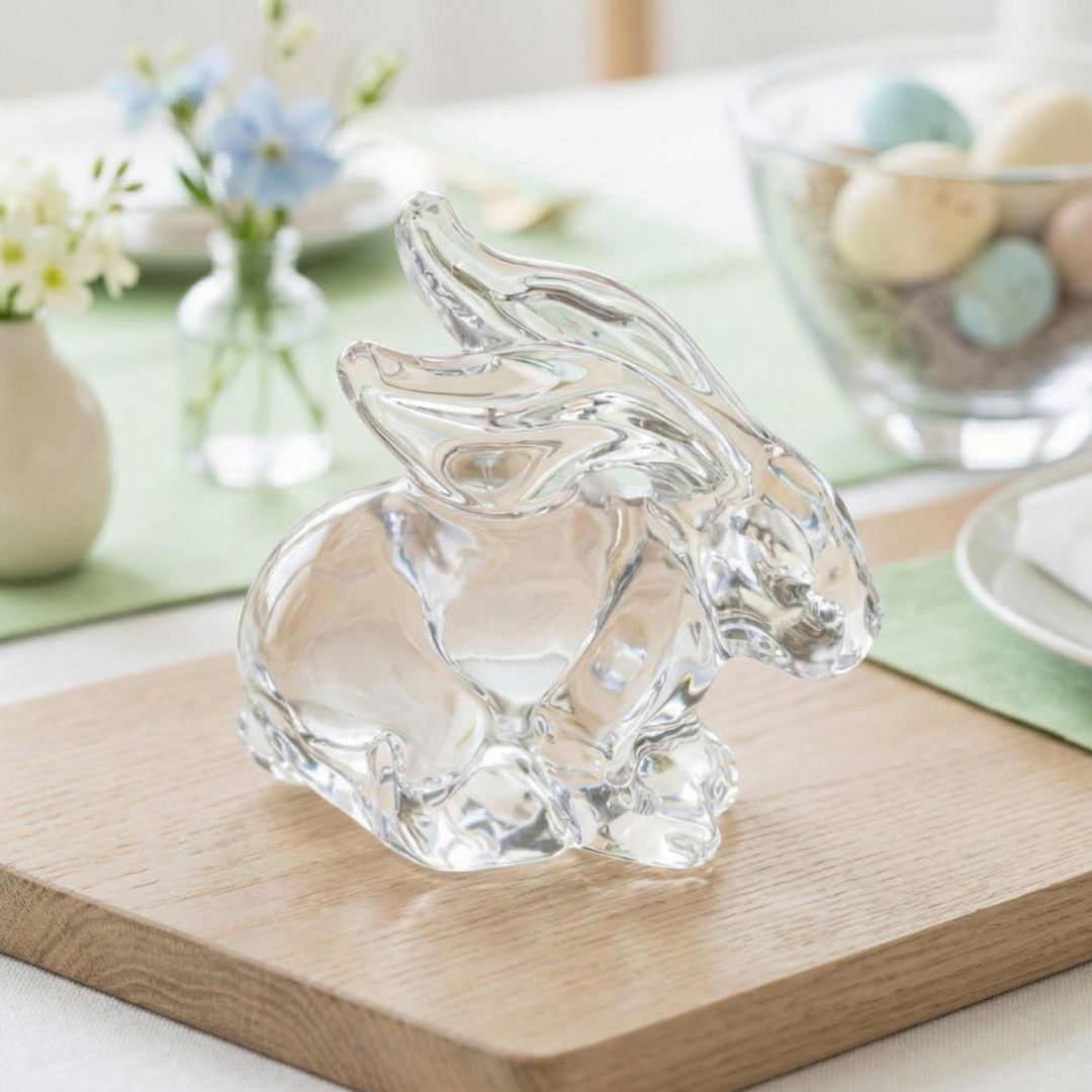 Simon Pearce Glass Rabbit | Maison & Tavola
