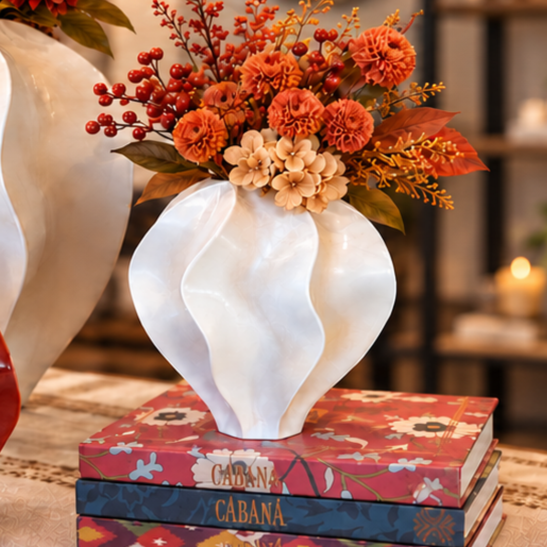 Douro Vase Oat - Medium