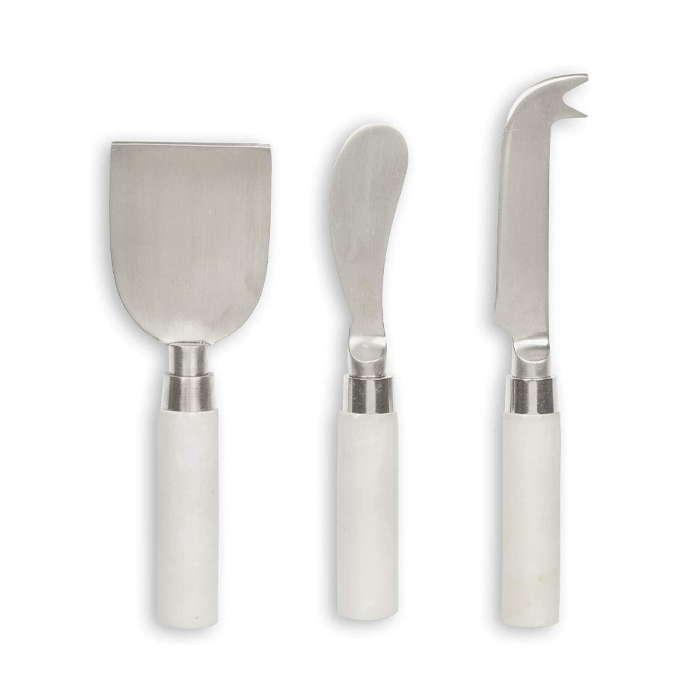 Marble 3-Piece Cheese Knife Set