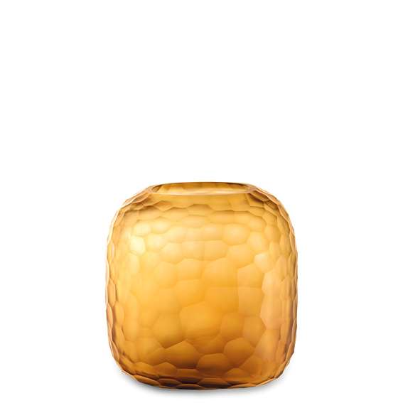 Somba Vase - Clear / Gold