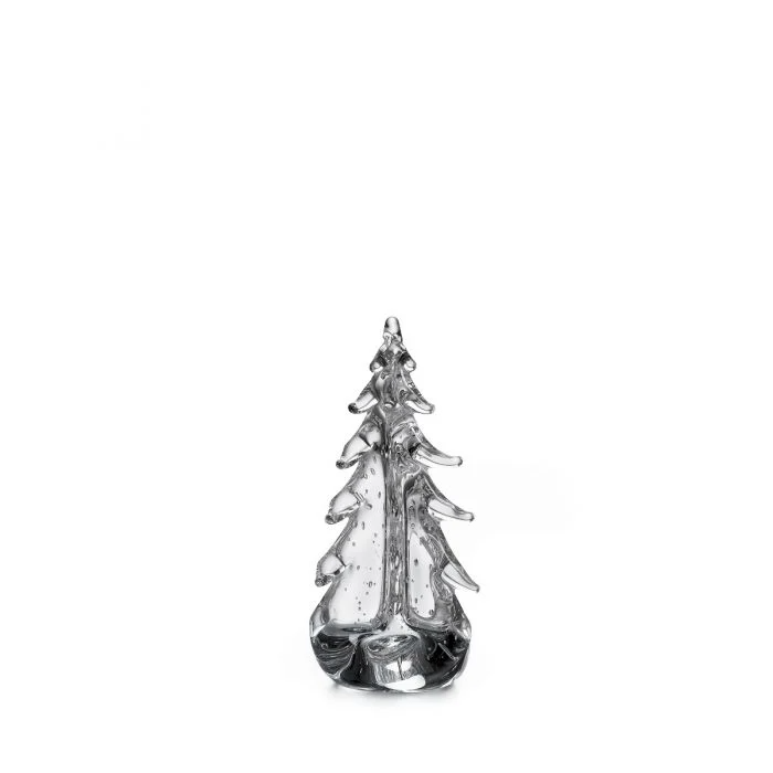 Bubble Evergreen Glass Tree in Gift Box
