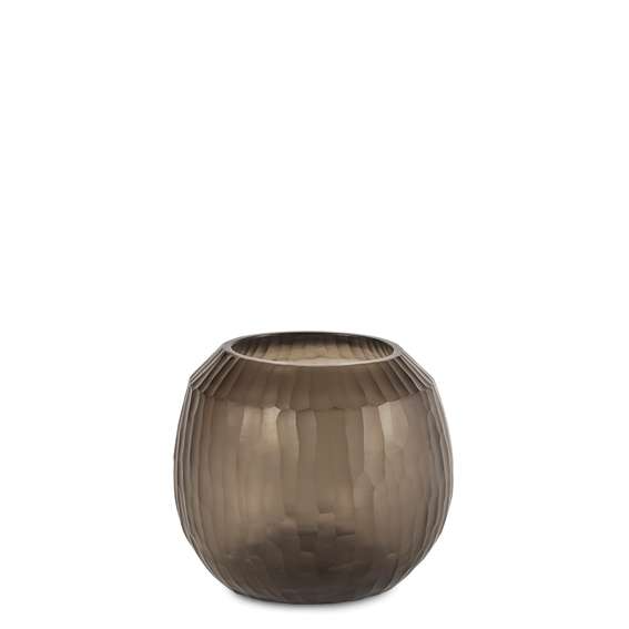 Malia Vase - Smoke Grey