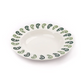 Athenee Two Tone Green Peacock Soup Plate (Set of 2)