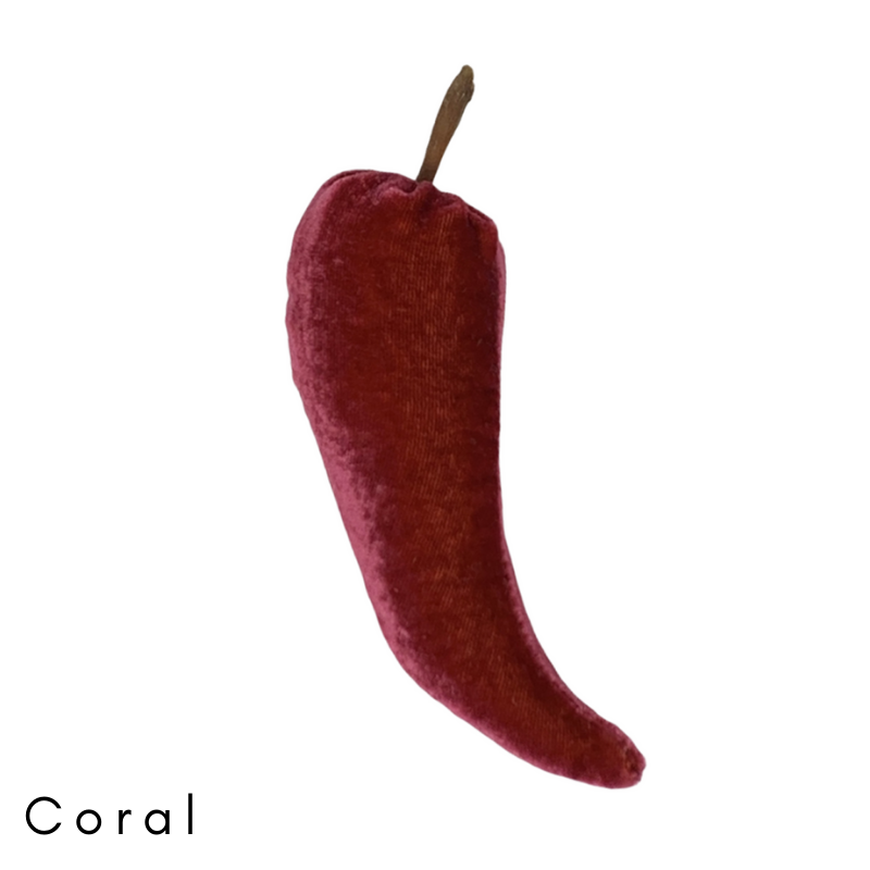 Chili Pepper Pumpkins - Set of 2