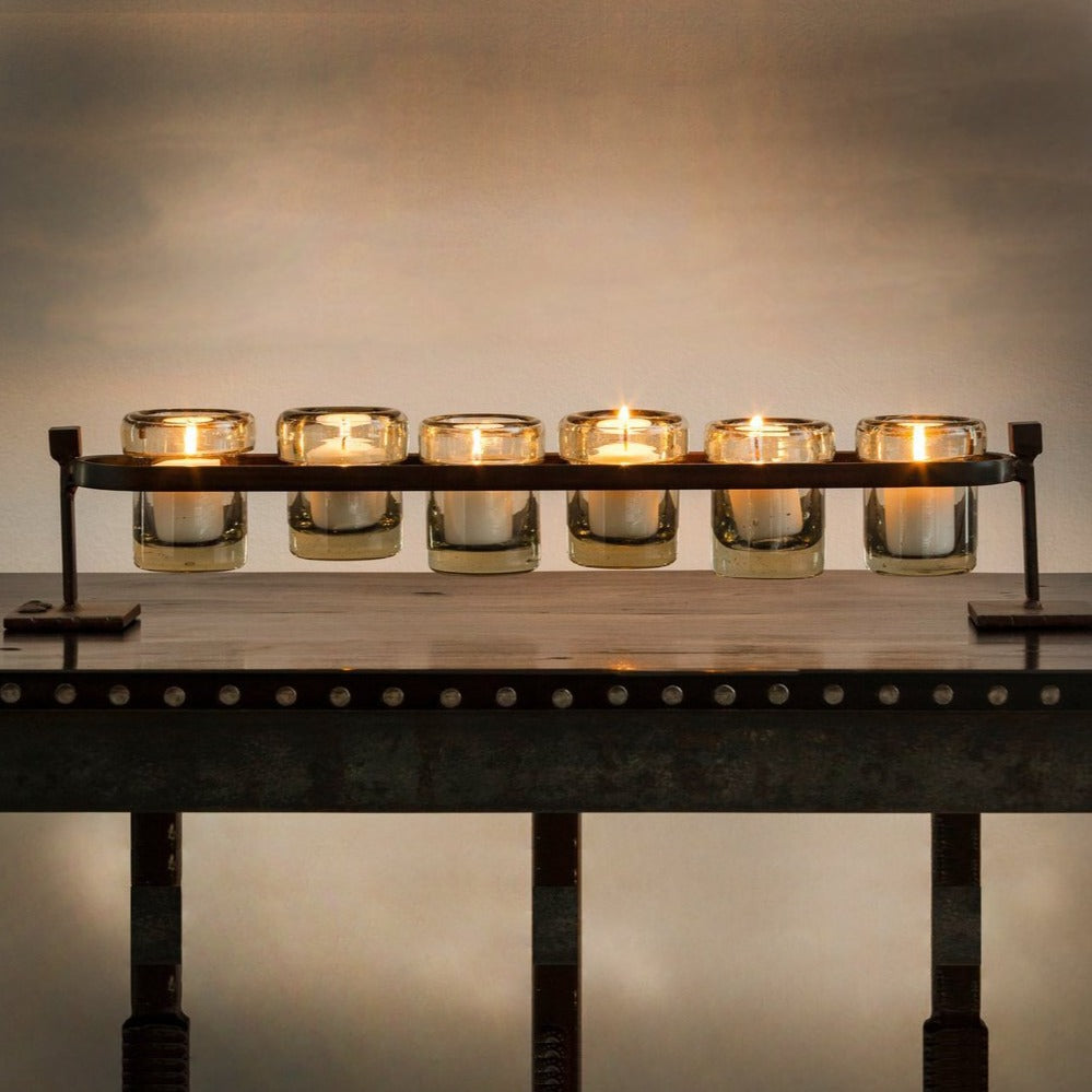 6-Step Firedance Railroad Candleholder