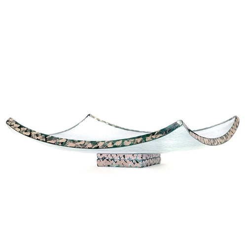 Square Slab on Pedestal 11.5" - Platinum