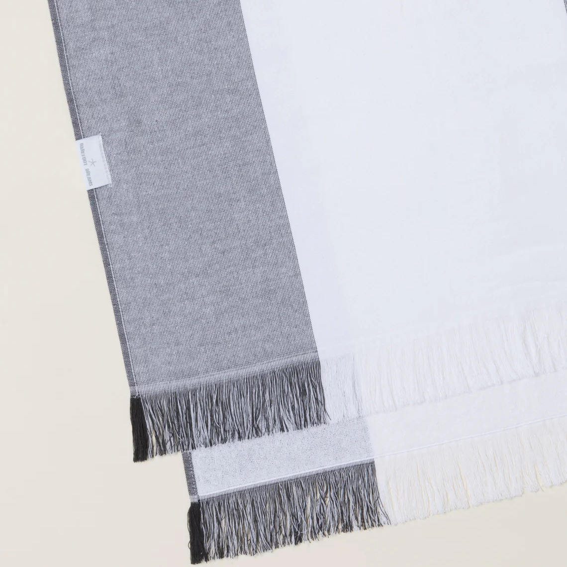 Bold Stripe Organic Cotton Oversized Towel