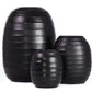 Belly Vase - Black - Large