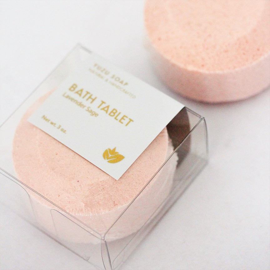 Lavender Sage Bath Tablets - Set of 3