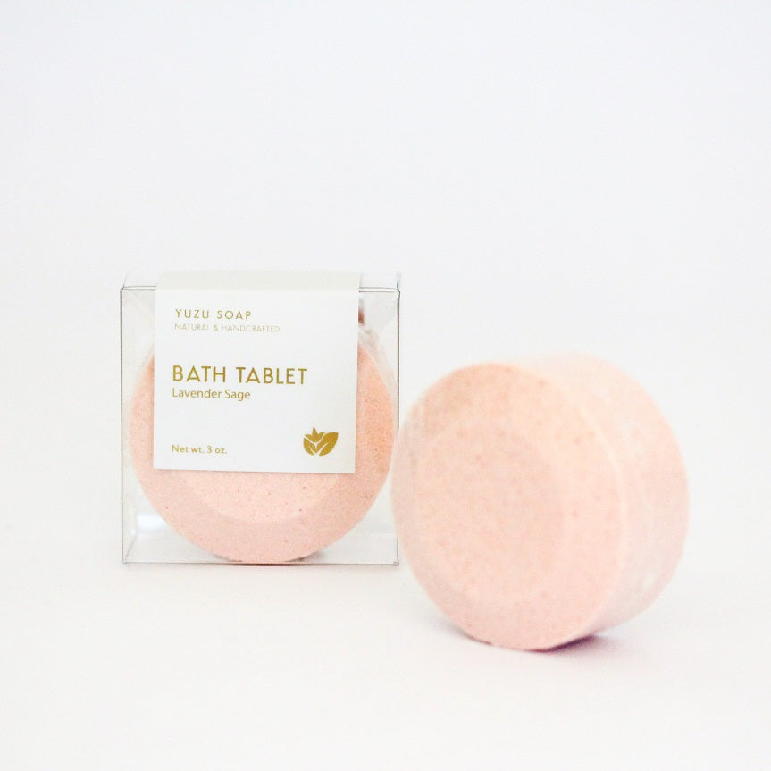 Lavender Sage Bath Tablets - Set of 3
