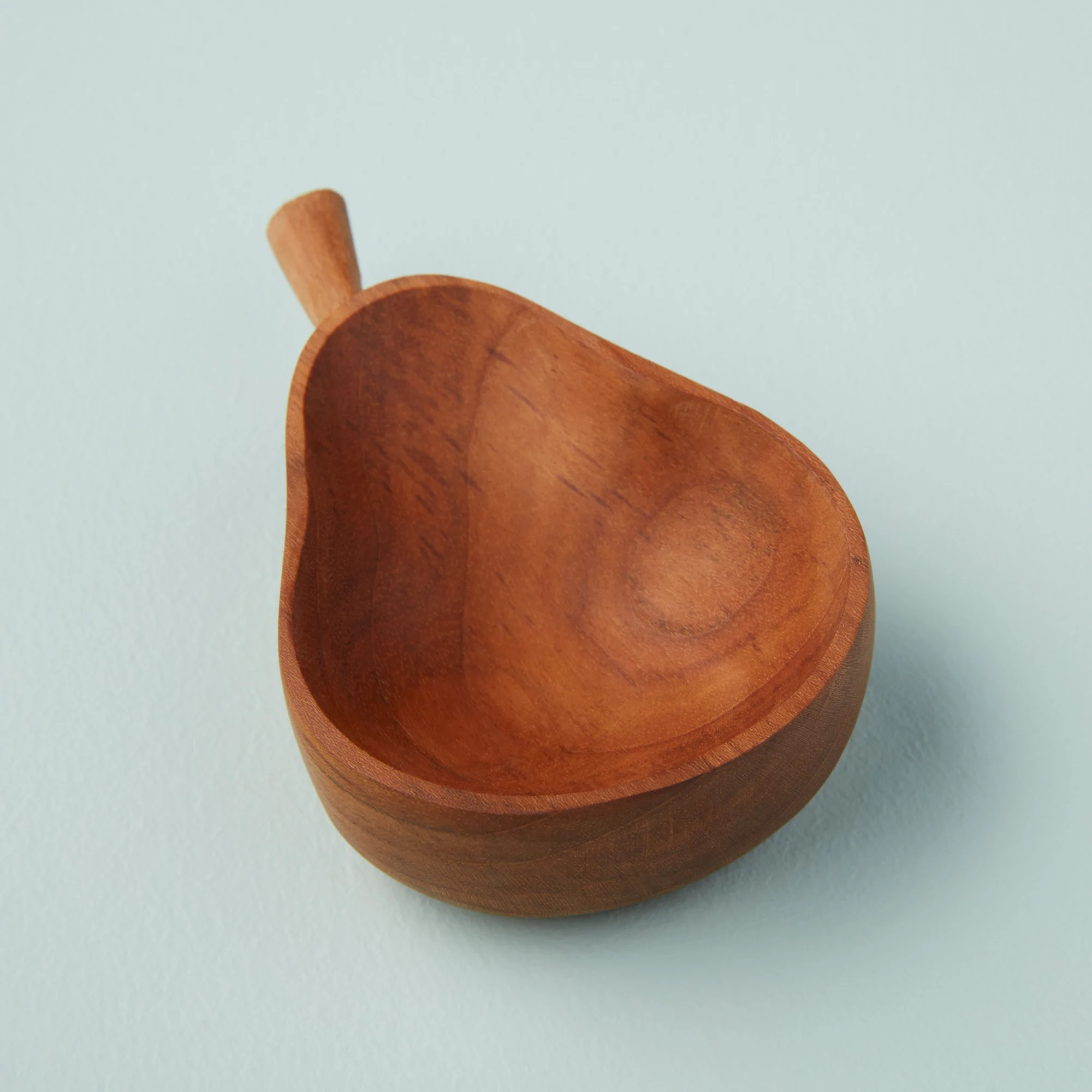 Teak Pear Bowl - Set of 2