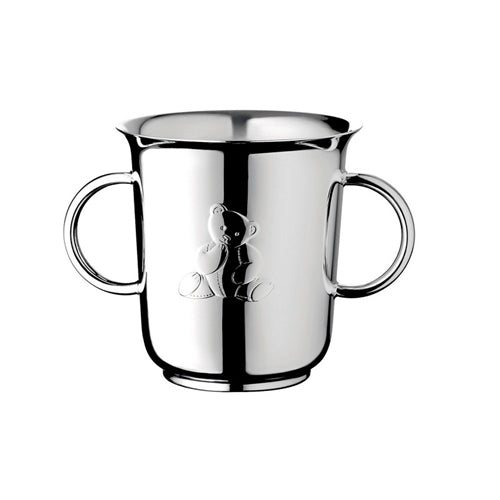 Charlie Bear Silver-Plated Baby Cup