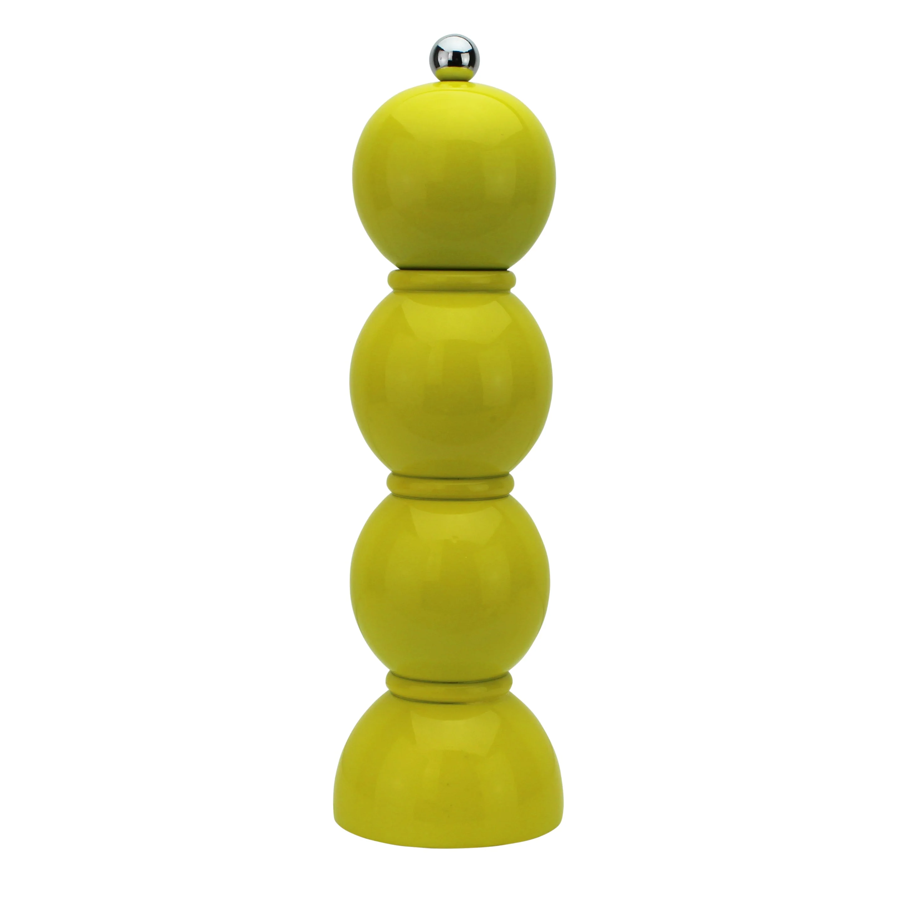 #color_Yellow | Lacquer Bobbin Salt Or Pepper Mill Grinder