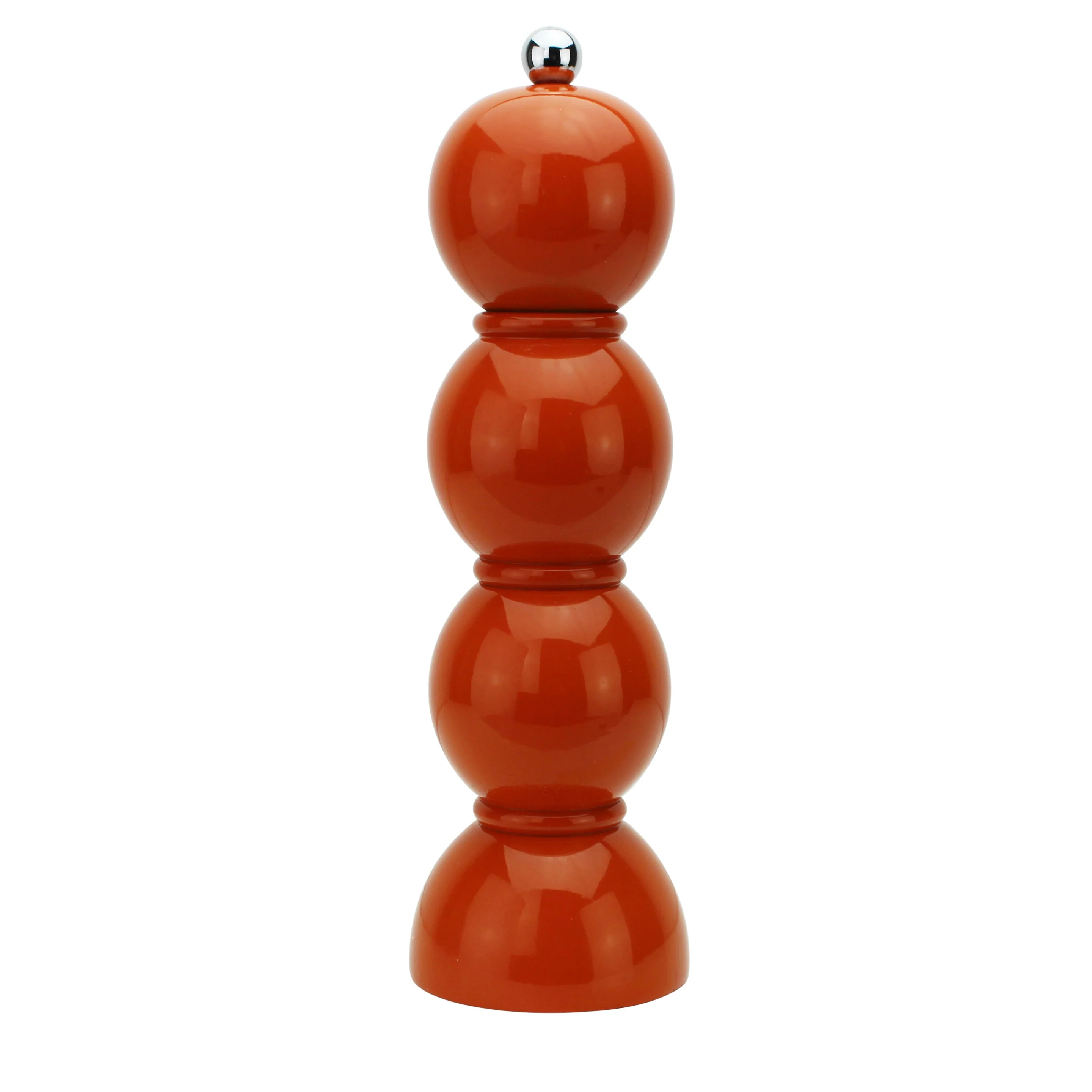 #color_Orange | Lacquer Bobbin Salt Or Pepper Mill Grinder