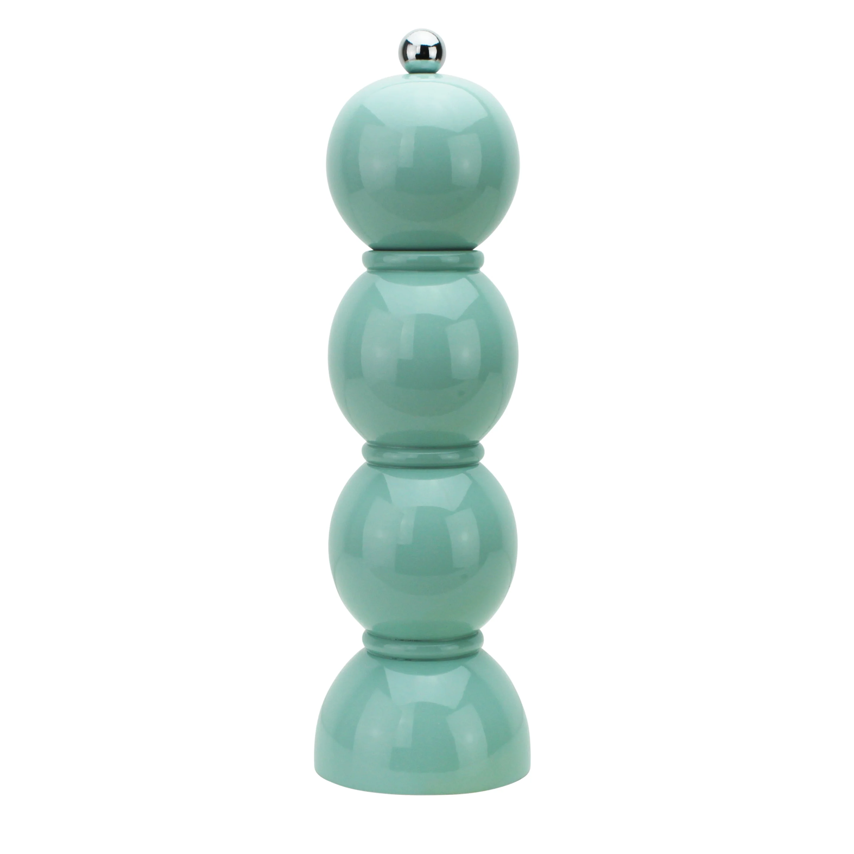 #color_Eu De Nil | Lacquer Bobbin Salt Or Pepper Mill Grinder