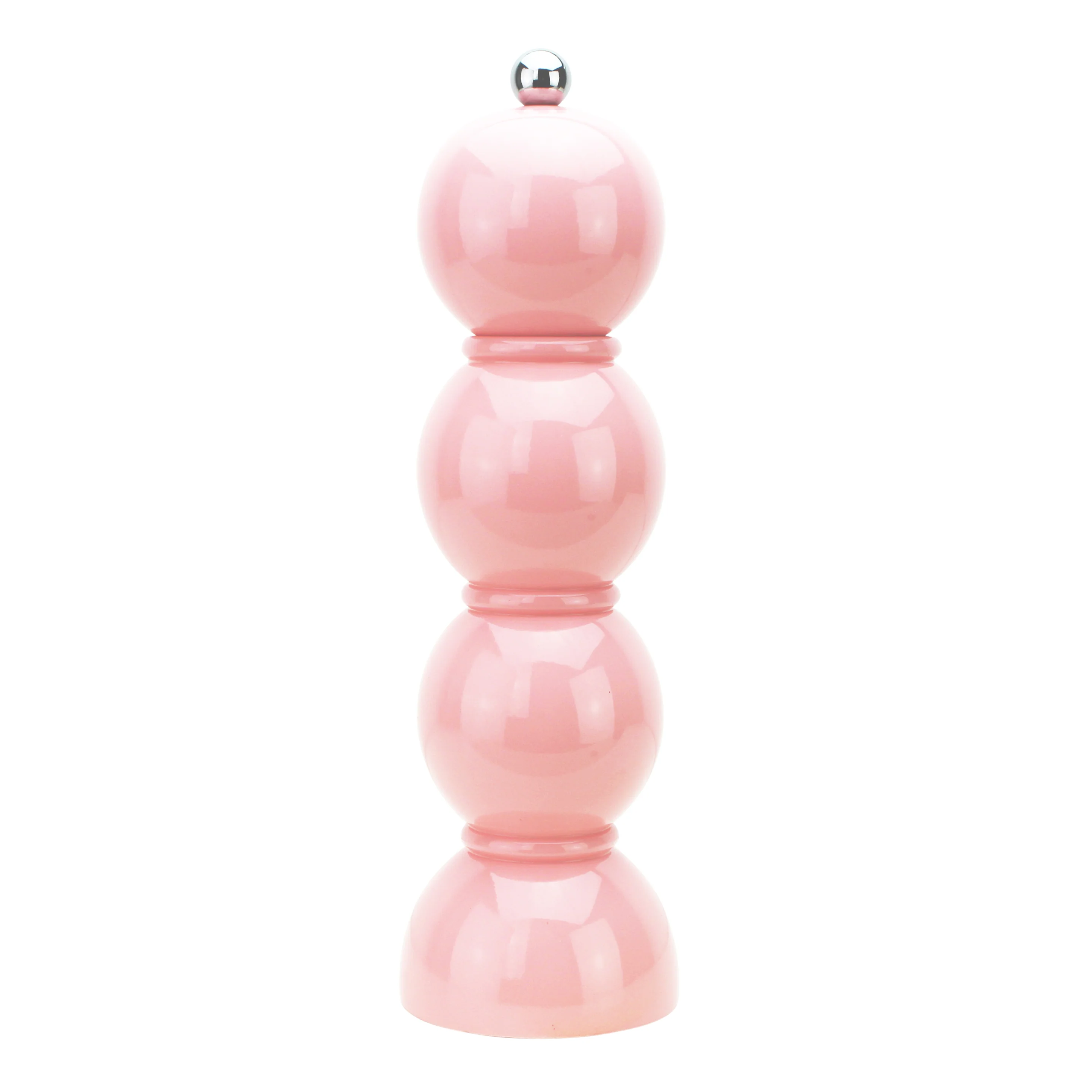 #color_Pink | Lacquer Bobbin Salt Or Pepper Mill Grinder