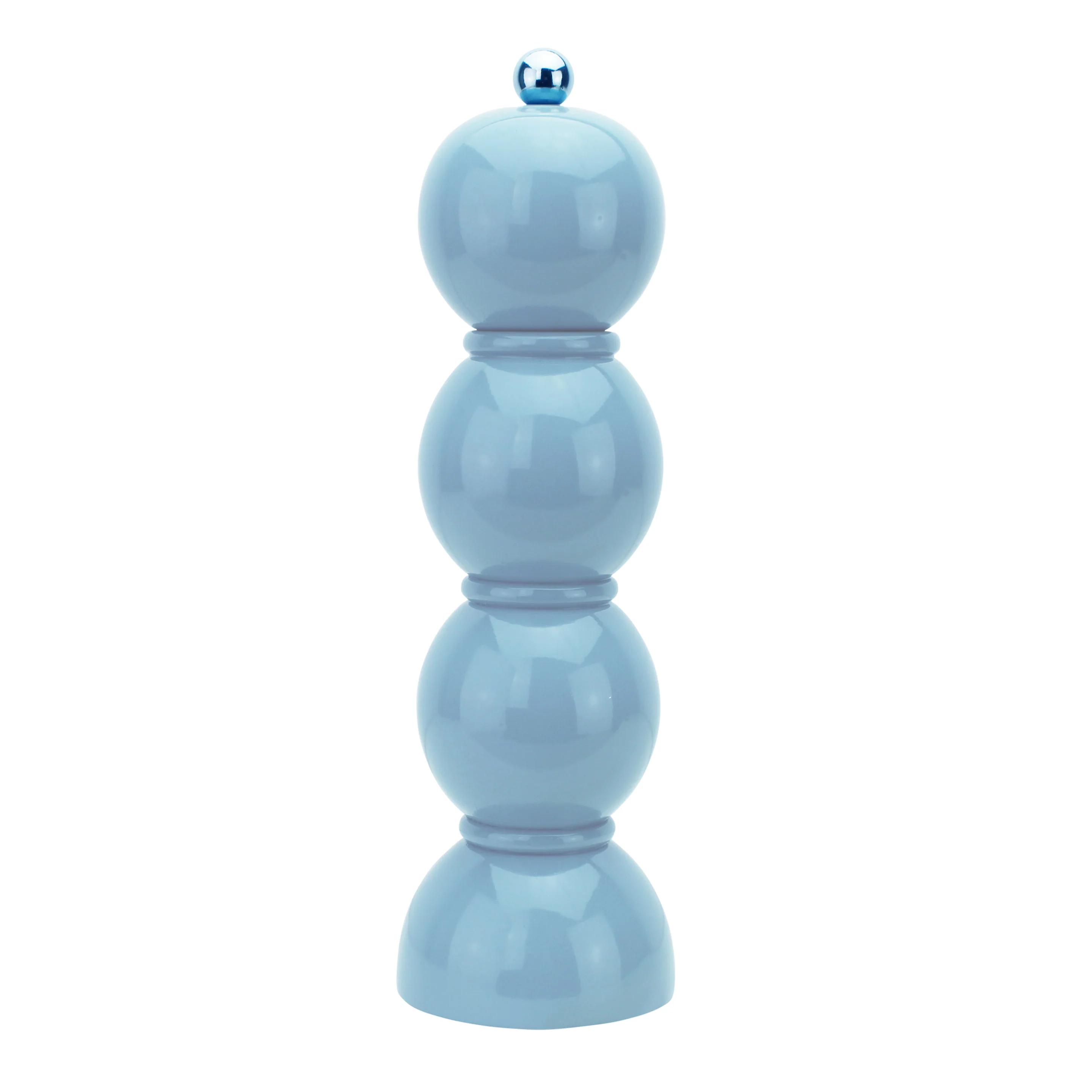 #color_Periwinkle | Lacquer Bobbin Salt Or Pepper Mill Grinder
