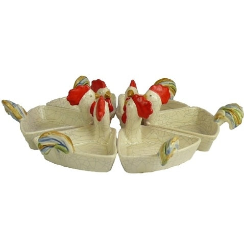 Chicken Serving Dishes - Set of 6