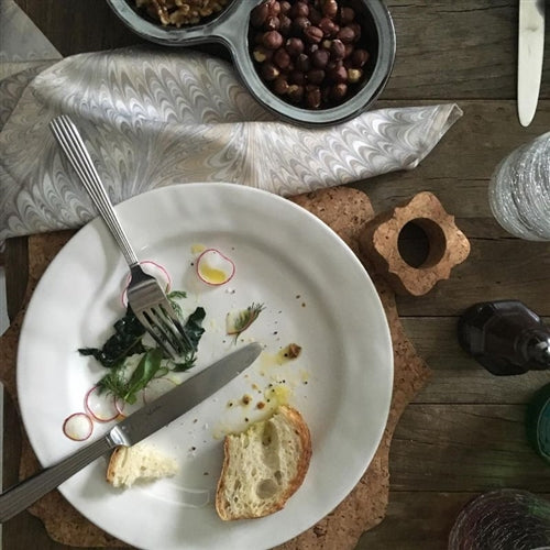 Quotidien White Truffle Dinner Plate - Set of 2