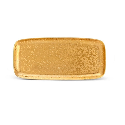 Gold Alchimie Rectangular Platter - Medium