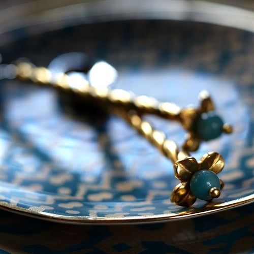 Venise Cocktail Two-Prong Picks - Set of 4