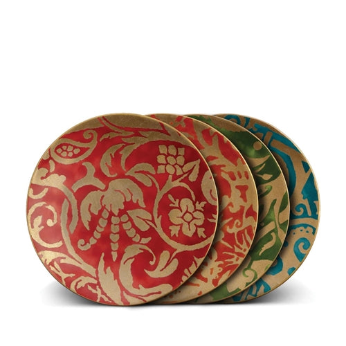 Fortuny Assorted Dessert Plates - Set of 4