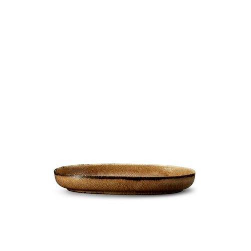 Terra Oval Platter - Leather