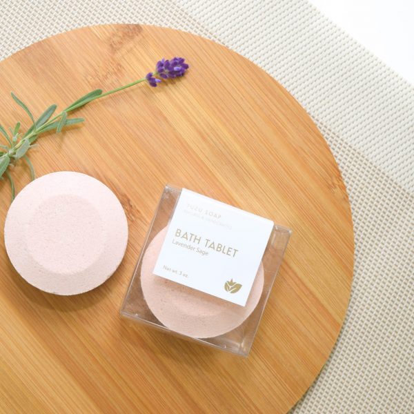 Lavender Sage Bath Tablets - Set of 3