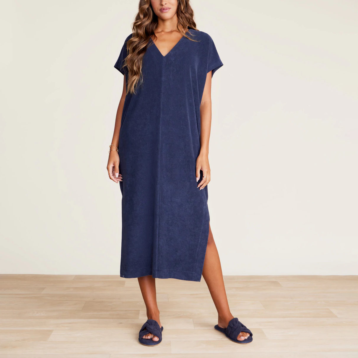 #color_Indigo | CozyTerry Caftan