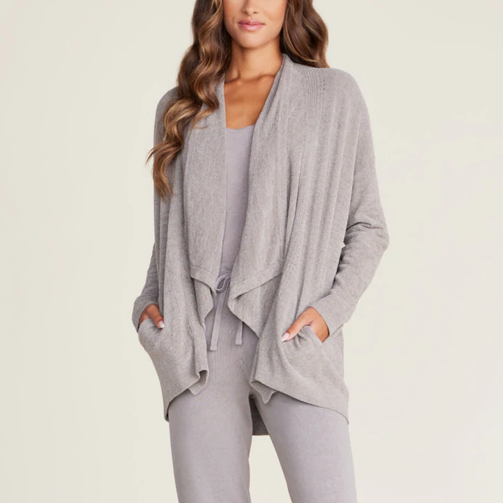 CozyChic Ultra Lite Shawl Pointelle Cardi