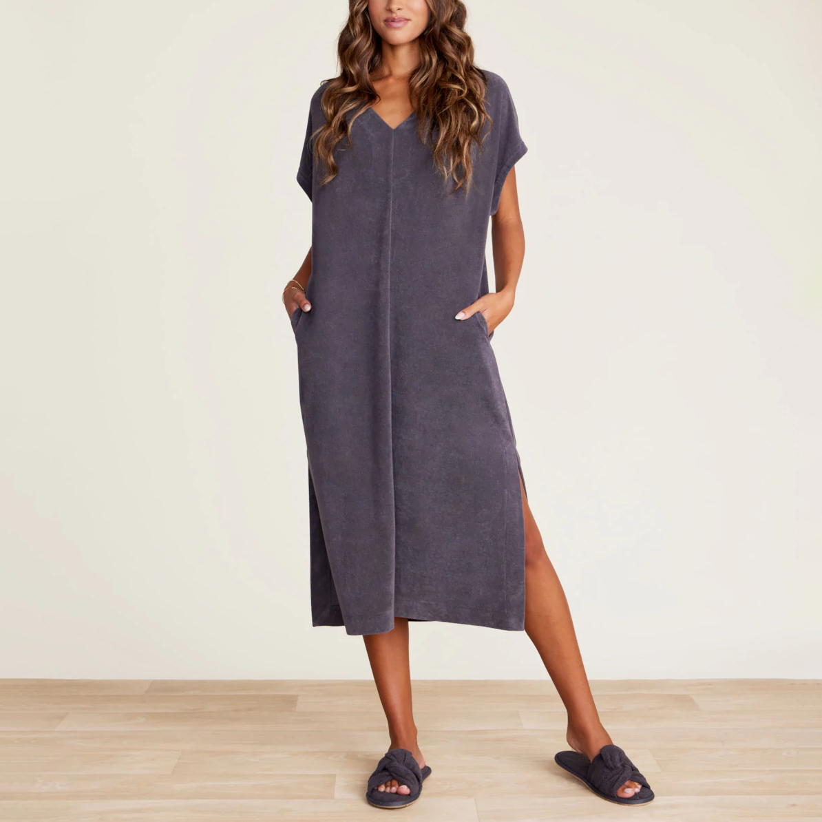 #color_Carbon | CozyTerry Caftan