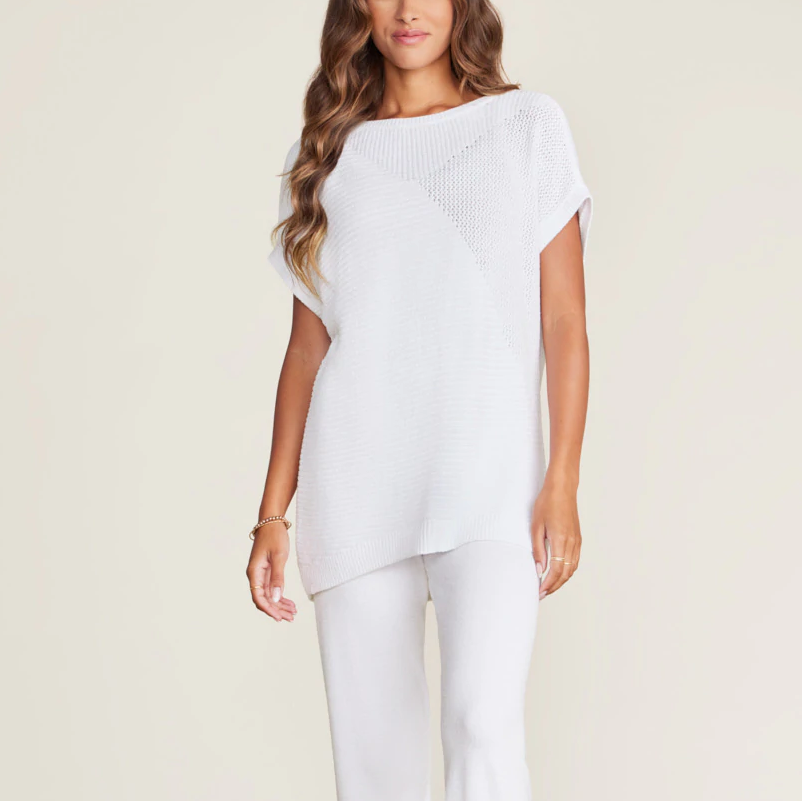 CozyChic Ultra Lite Mixed Stitch Dolman Pullover