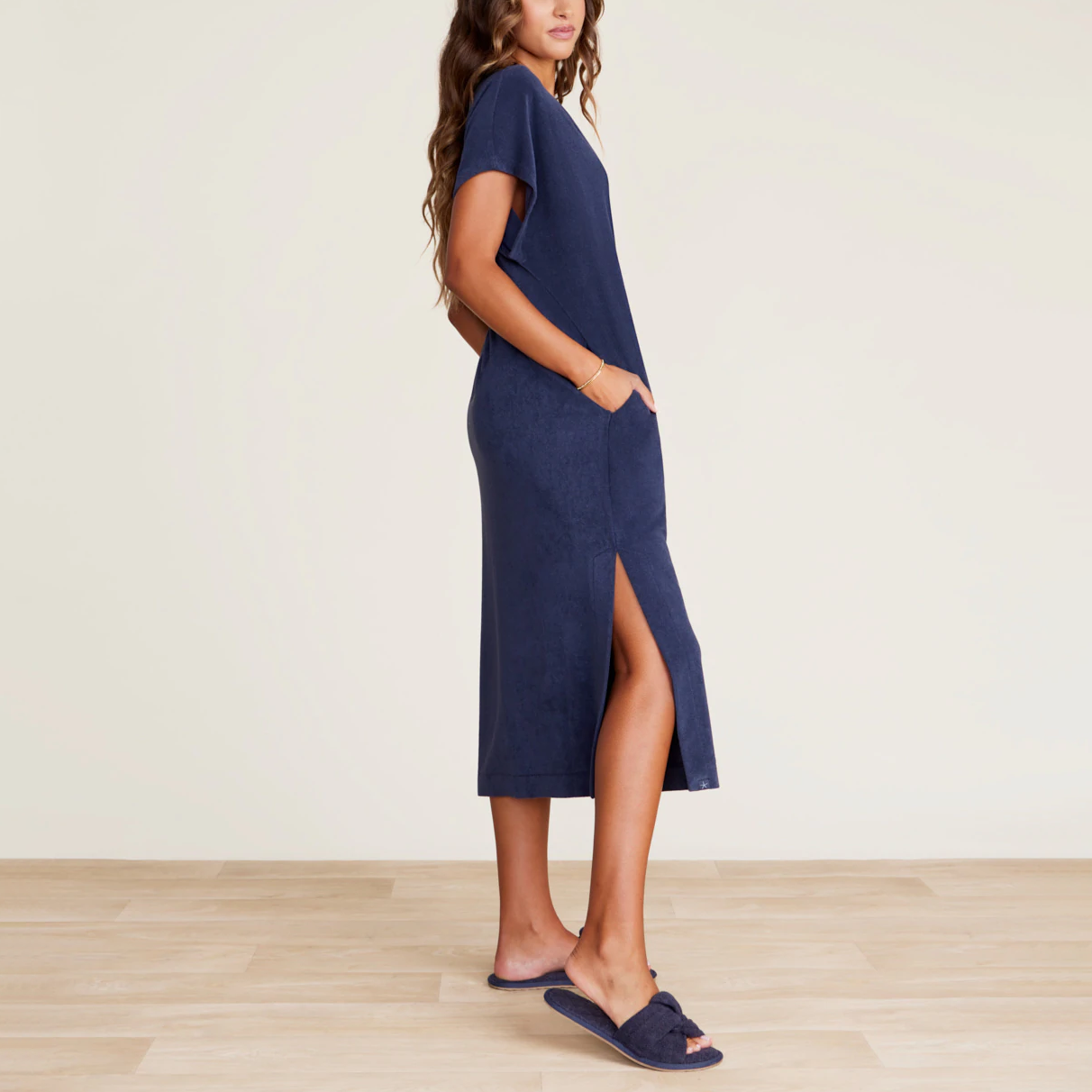 #color_Indigo | CozyTerry Caftan