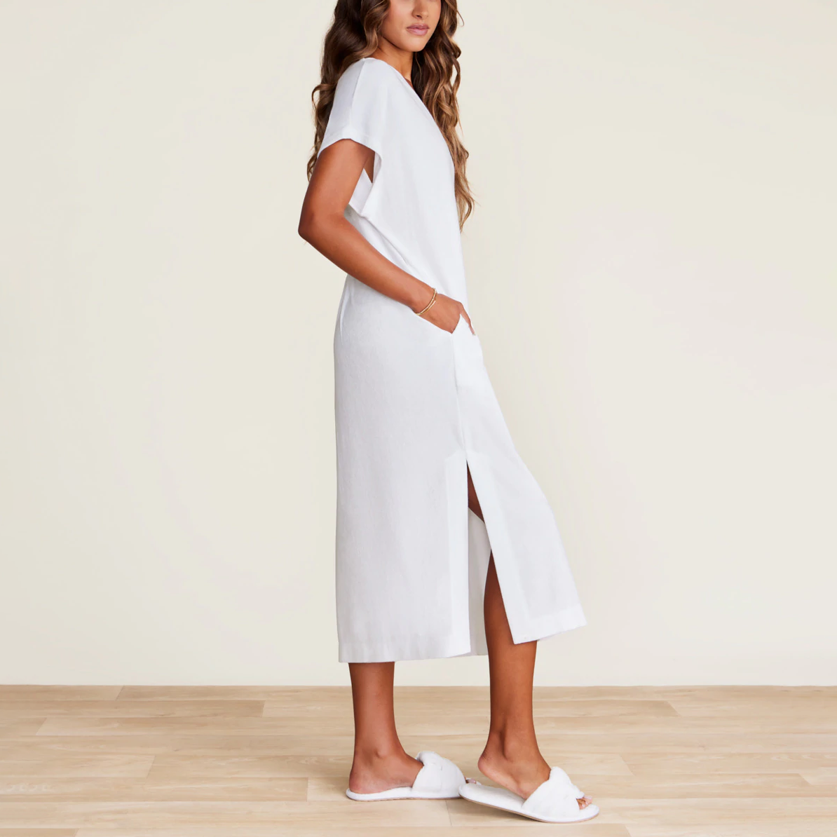 #color_Sea Salt | CozyTerry Caftan