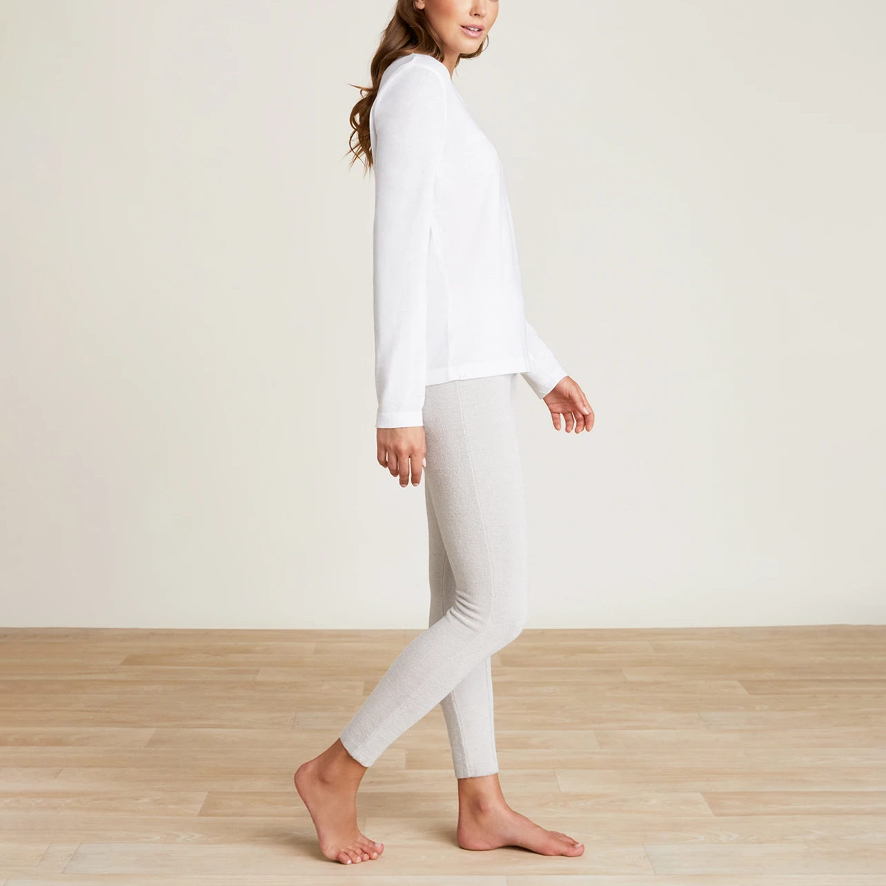 #color_Fog Gray | CozyChic Ultra Lite Seamed Legging