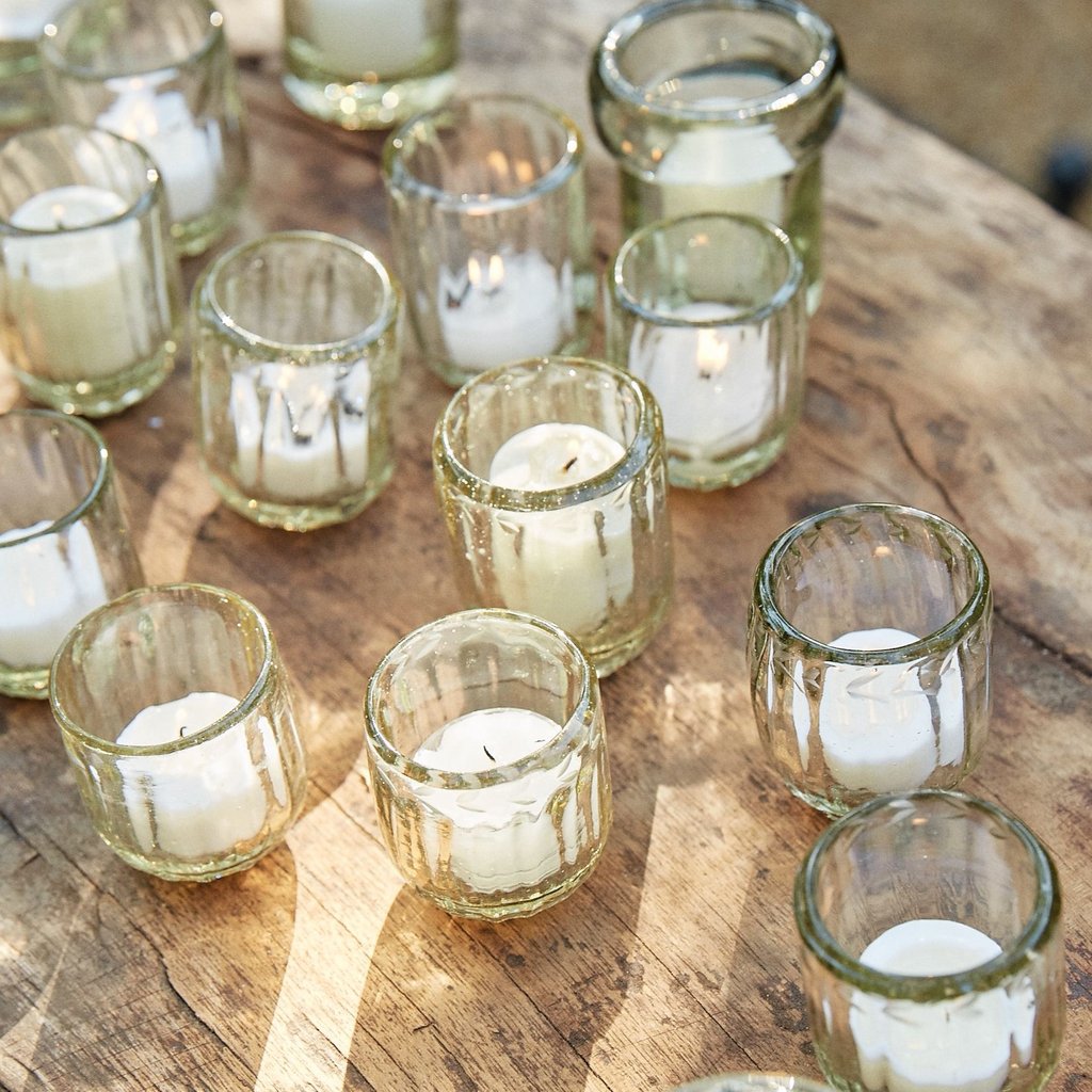 Pequenas Acanaladas Vessels - Set of 6