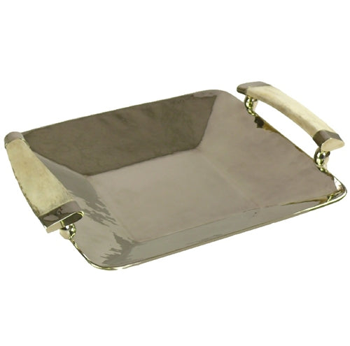 Cachi Square Alpaca with Bone Handles Large