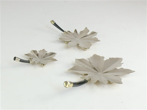 Mini Leaf Tray Alpaca and Black Goat - Set of 3