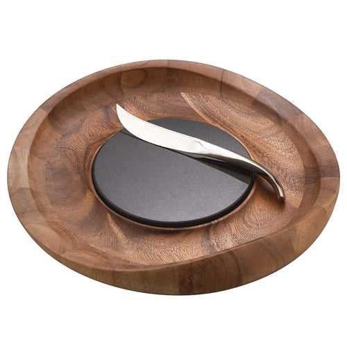 Butterfly Cheese Tray with Knife