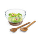 Cooper Salad Bowl with Servers