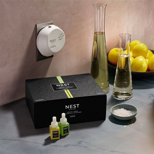 Nest Pura Smart Home Fragrance Diffuser Set | Bamboo & Grapefruit