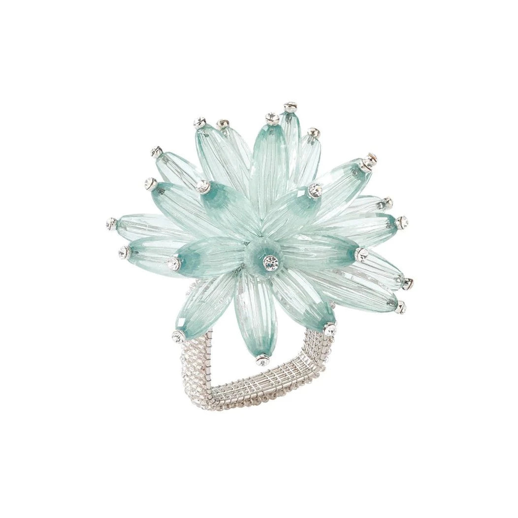 Constellation Napkin Ring in Seafoam (Set of 4)