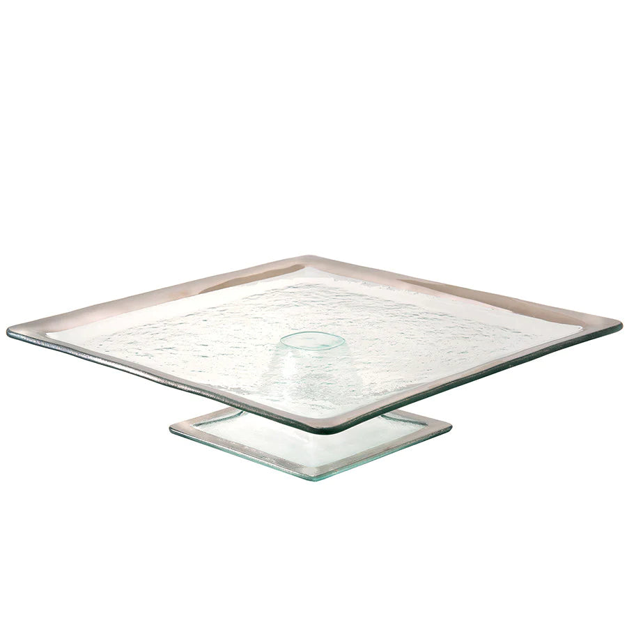 Roman Antique Square Cake Plate