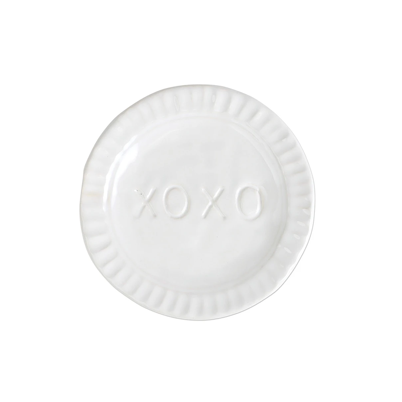 Pietra Serena XOXO Plate - Set of 2